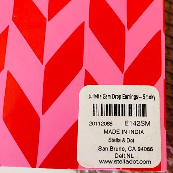 Stella & Dot Juliette Gem Drop Earrings - Picture 4 of 6
